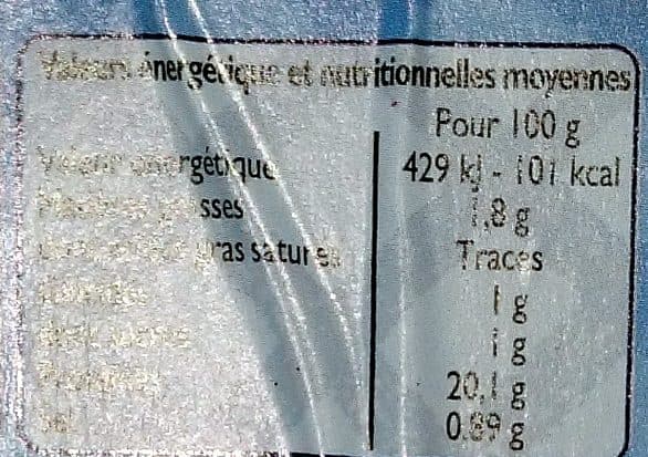 Leader Price Escalope de Dinde Marinées Nature packshot