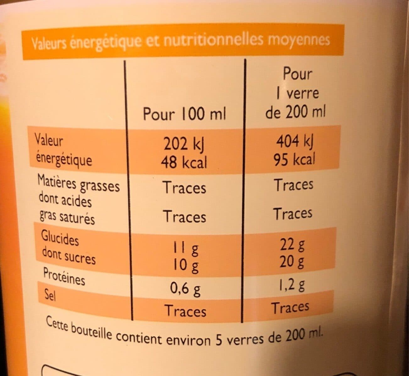 Leader Price Pur jus d'ananas packshot