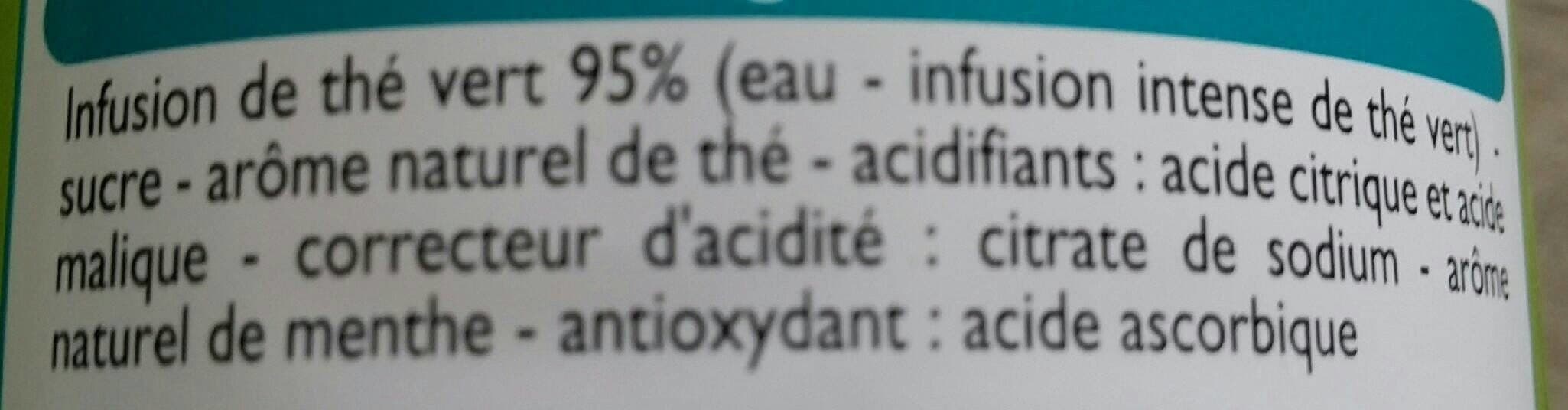 Leader Price Infusion de thé vert saveur menthe packshot