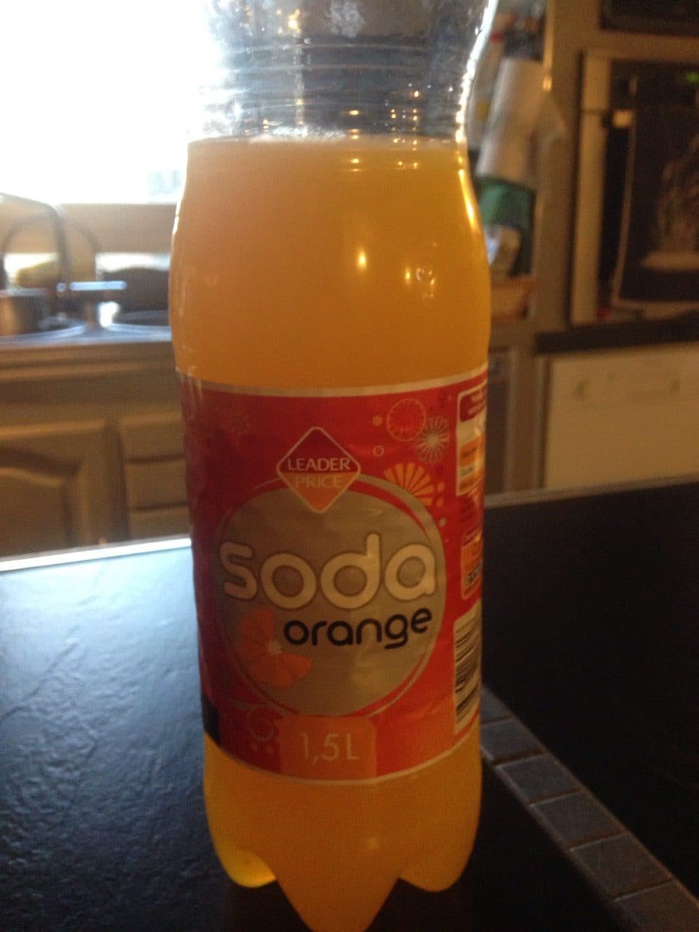 Leader Price Soda Orange packshot