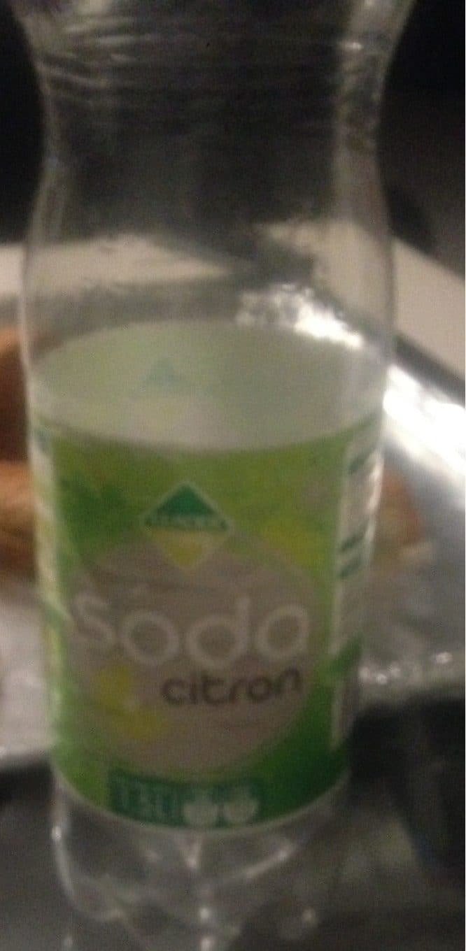 Leader Price Soda citron packshot