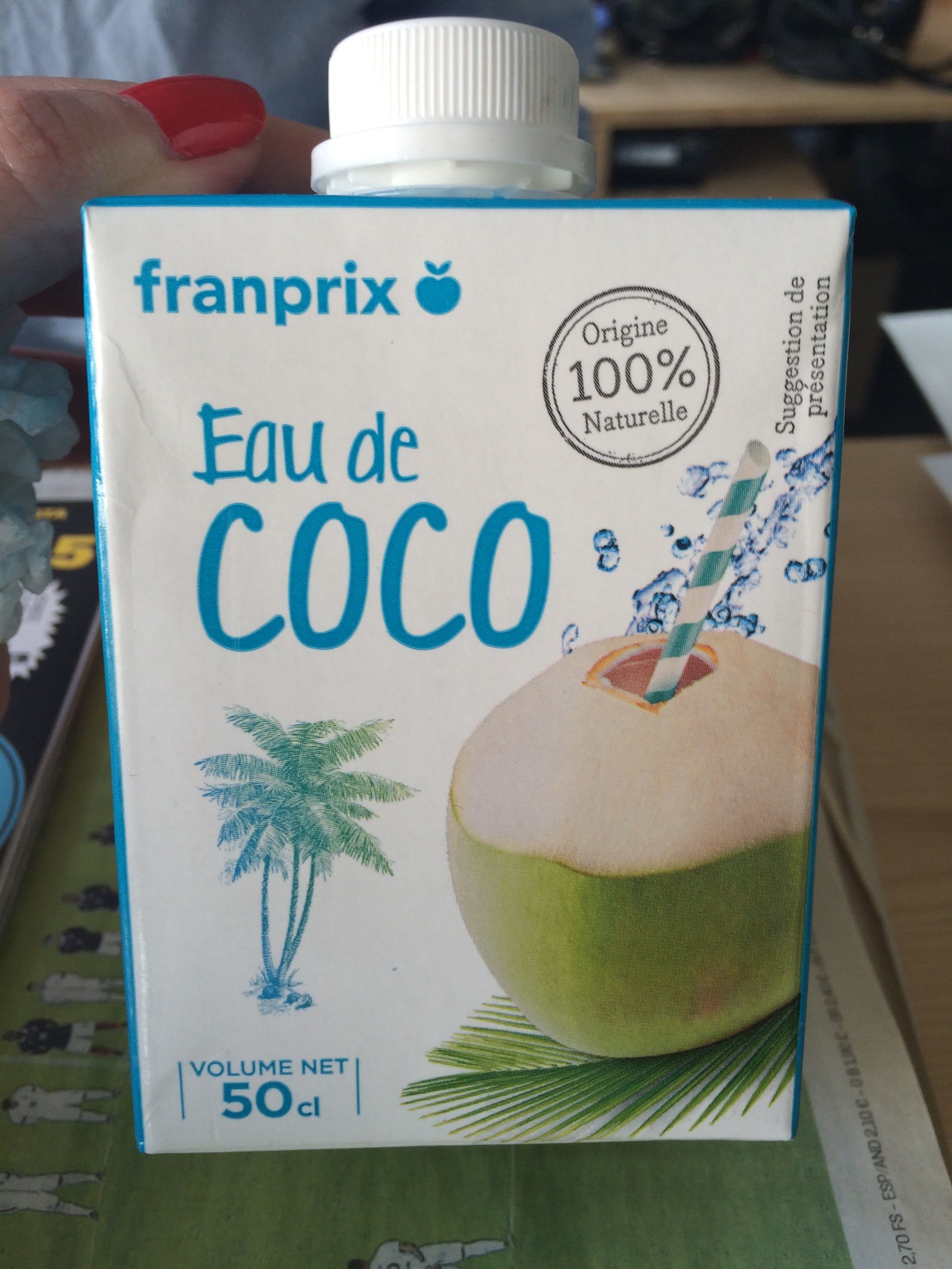 Franprix Eau de coco packshot