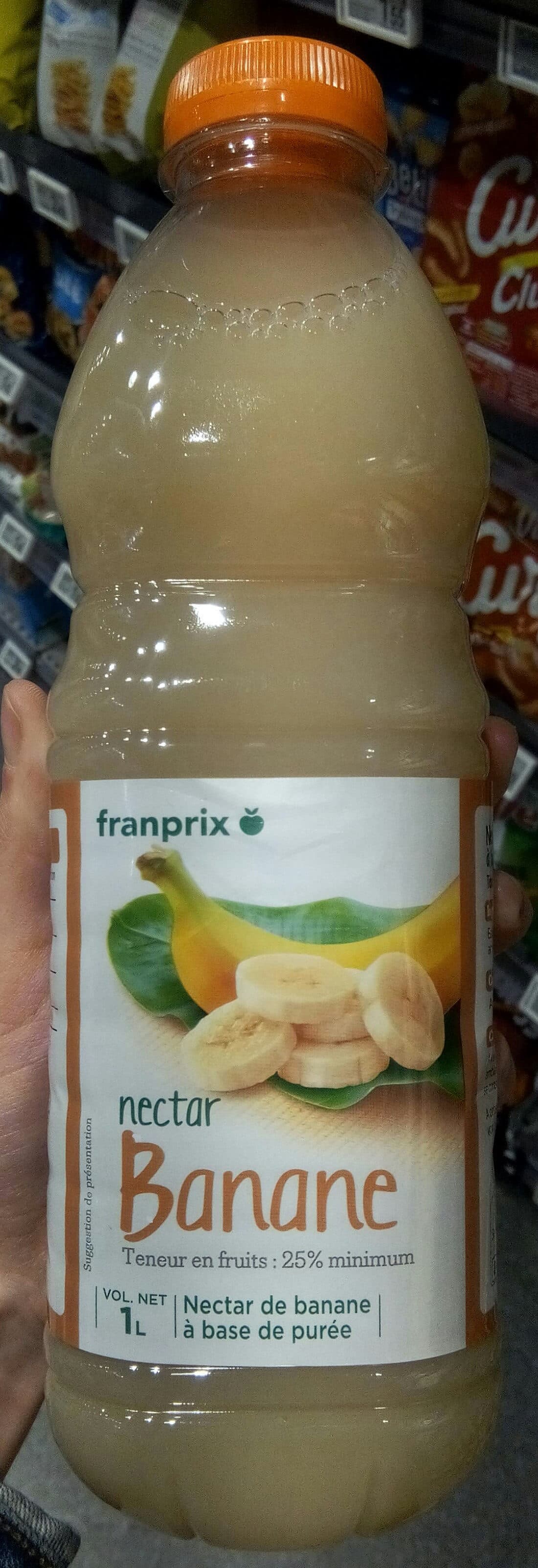 Franprix Nectar banane packshot