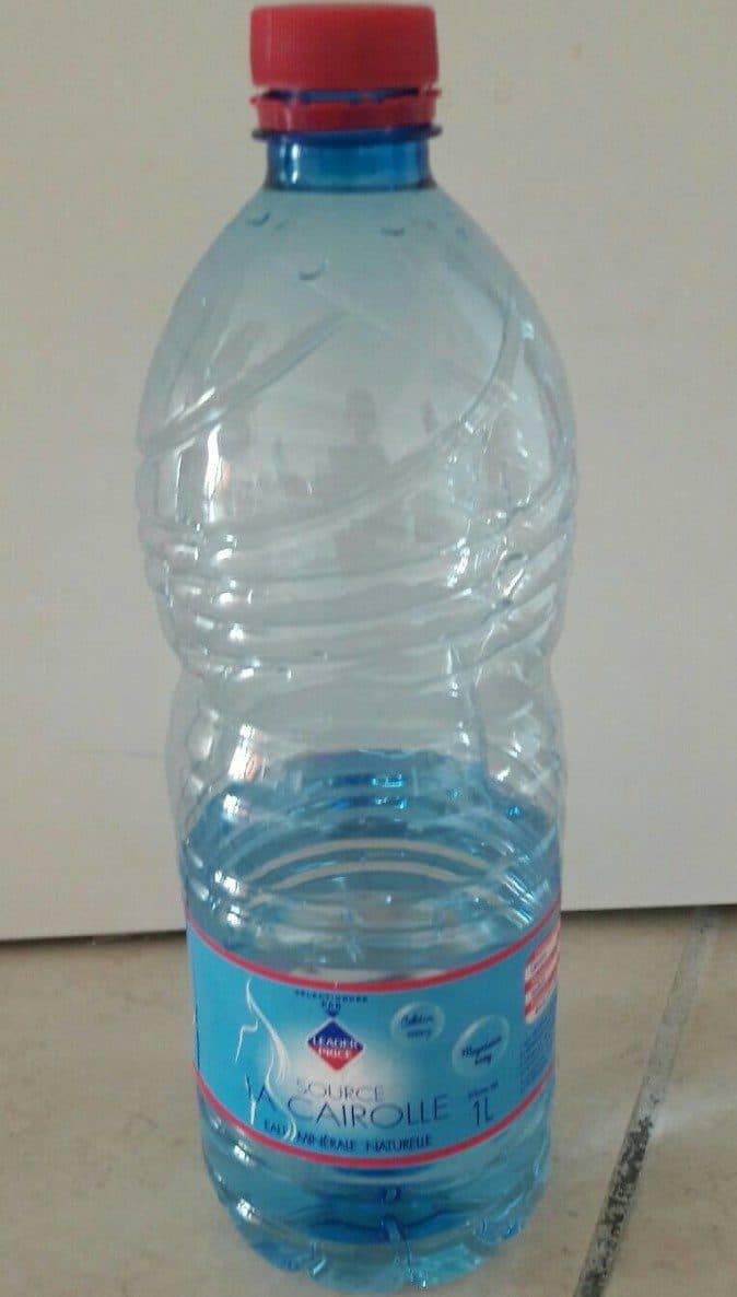 Open Food Facts Eau minérale naturelle source la cairolle packshot