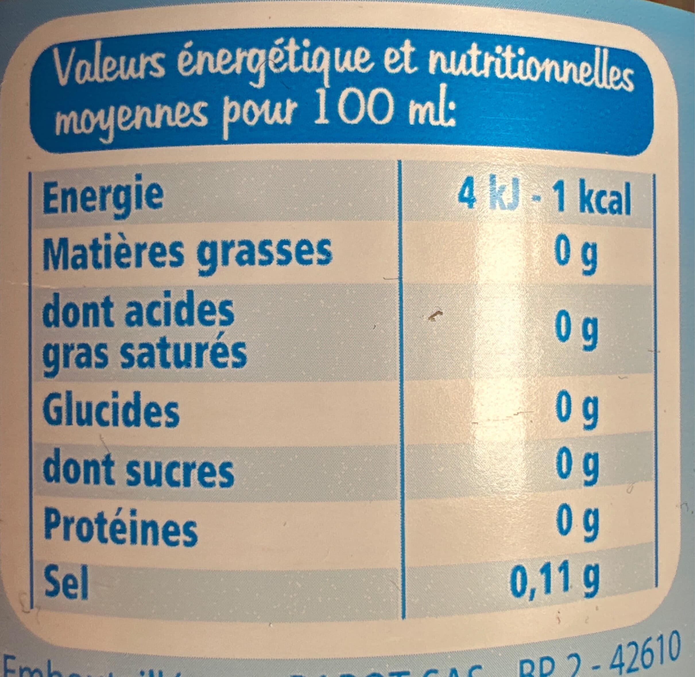 Fine Ligne Eau aromatisée gazeuse citron-citron vert-verveine packshot