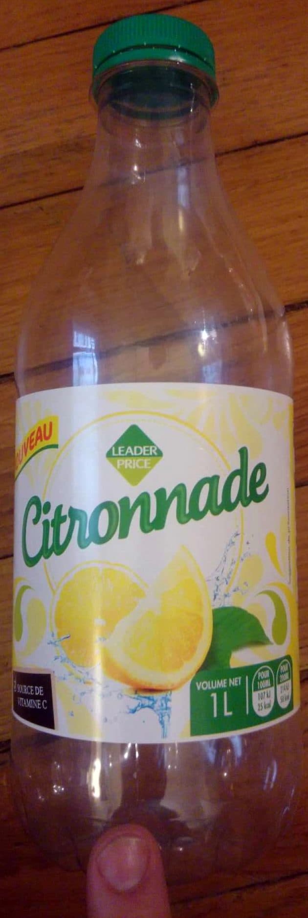Leader Price Citronnade packshot