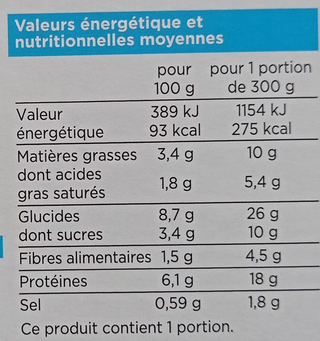 Franprix Pavé de saumon purée de brocolis packshot