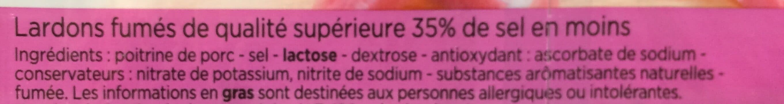 Franprix Dés de lardon fumés packshot