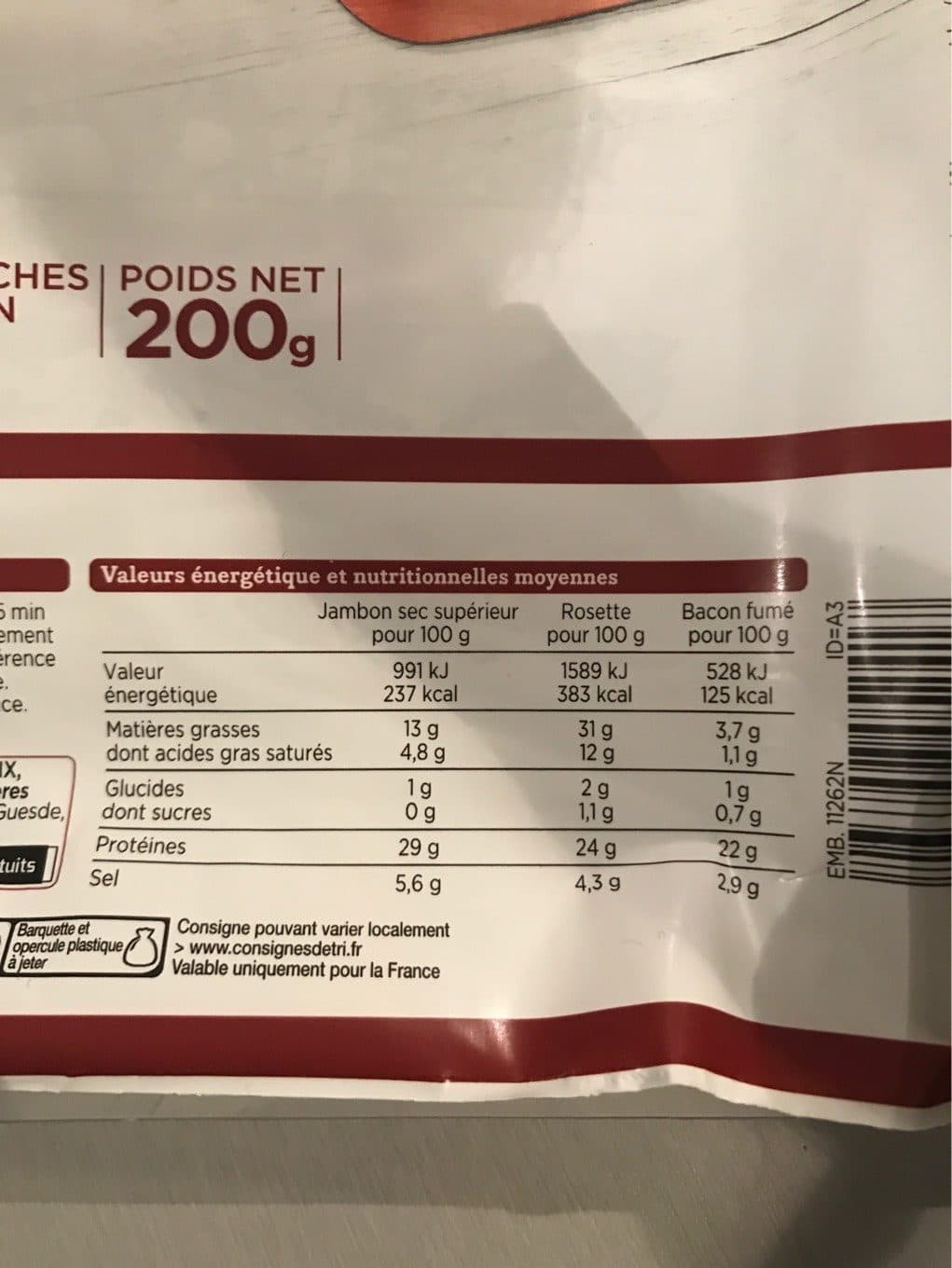 Franprix assortiment de charcuterie packshot