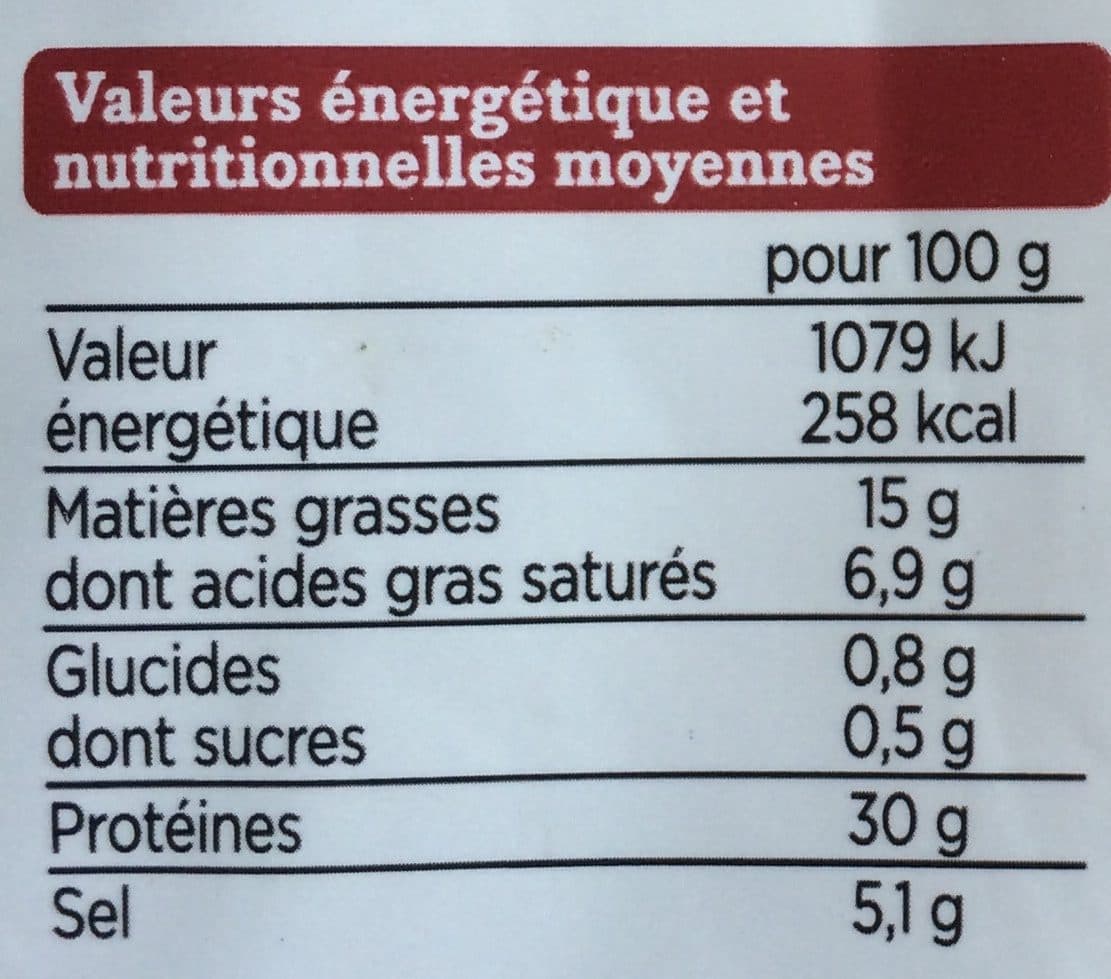 Franprix Jambon de Bayonne packshot