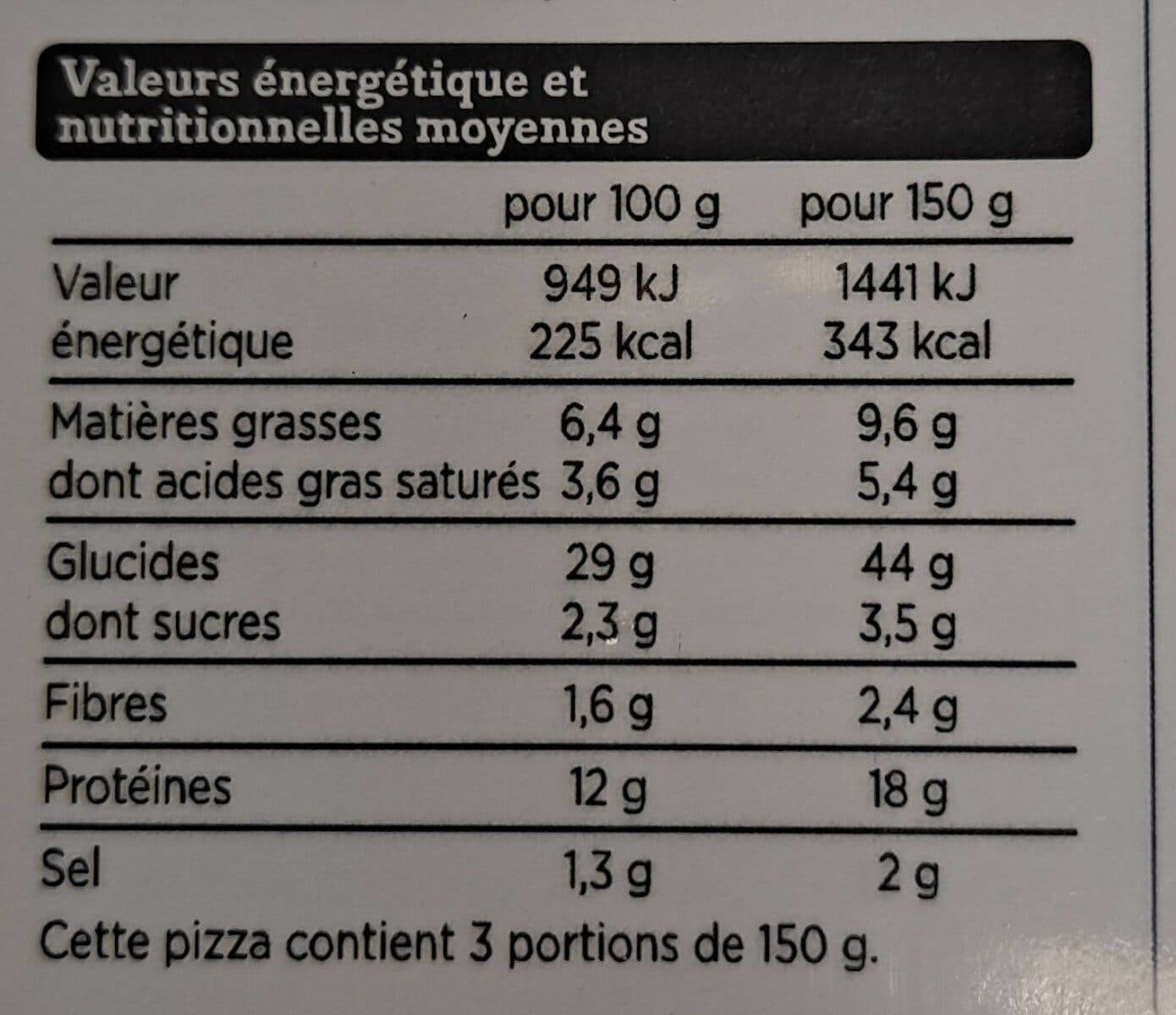 Franprix Pizza Jambon Emmental Pâte Fine packshot