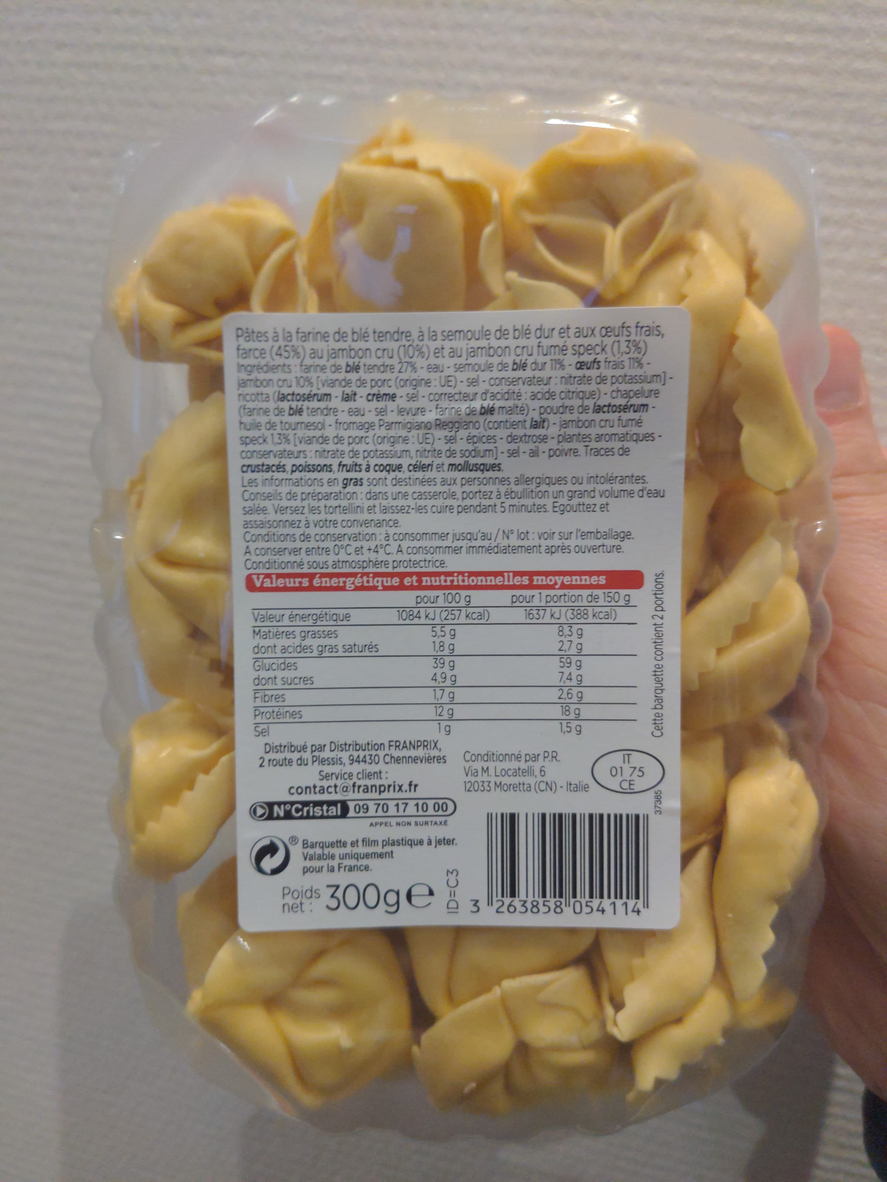 Franprix Tortellini packshot