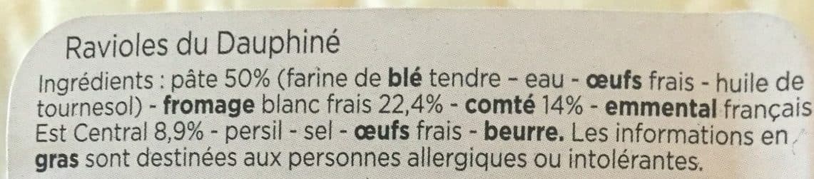 Franprix Ravioles Du Dauphiné packshot