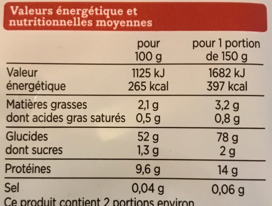 Franprix Tagliatelles packshot