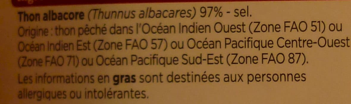 Franprix Émincés de Thon fumés au bois de hêtre packshot