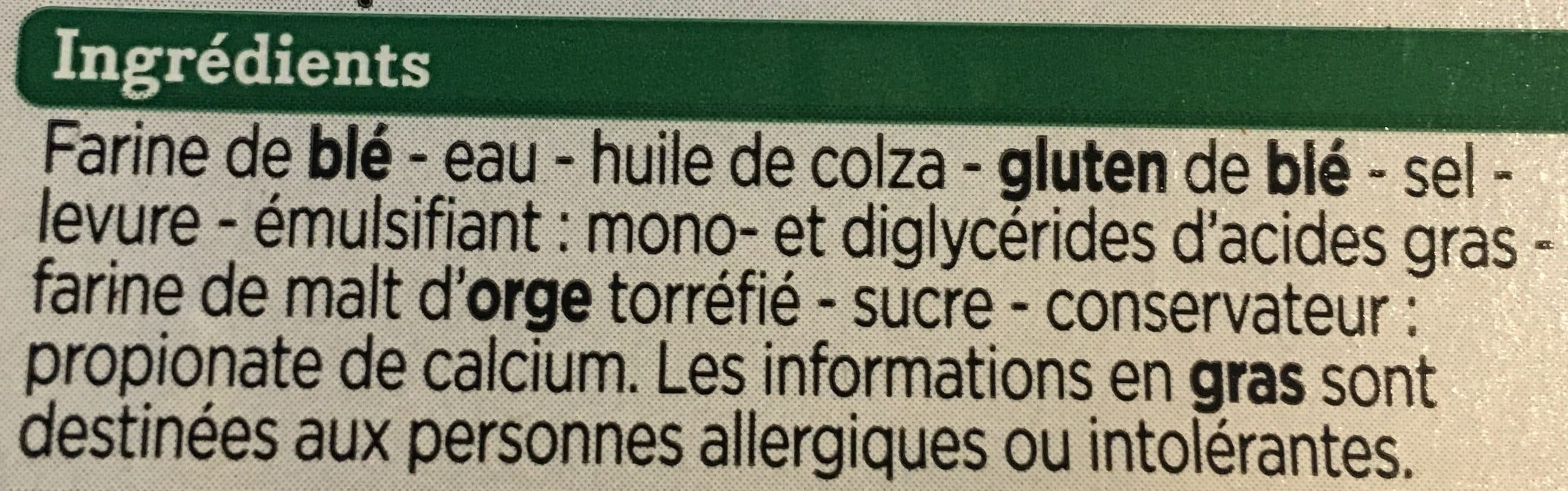 Franprix Pain panini packshot