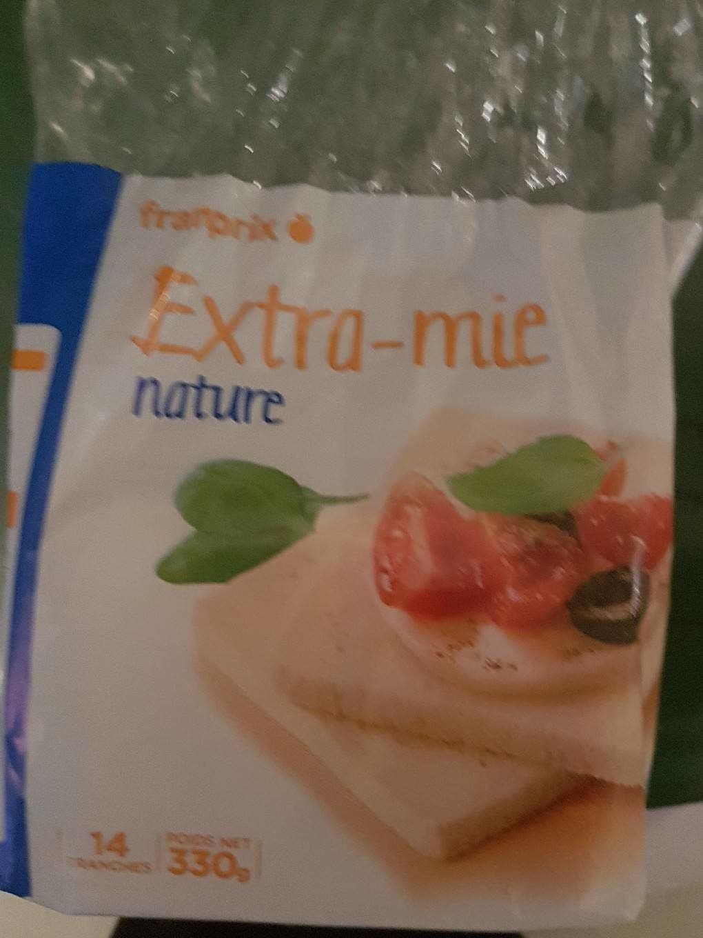 Franprix Extra-mie nature packshot