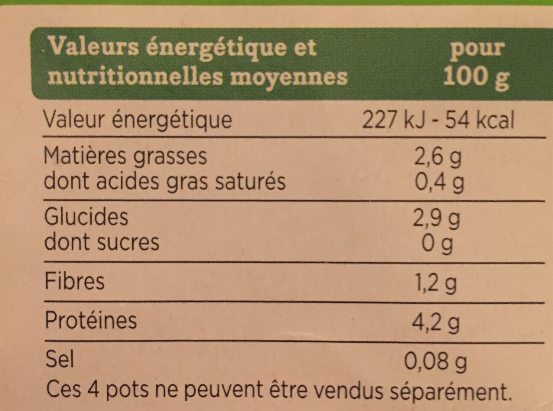 Franprix yaourt soja nature bio packshot