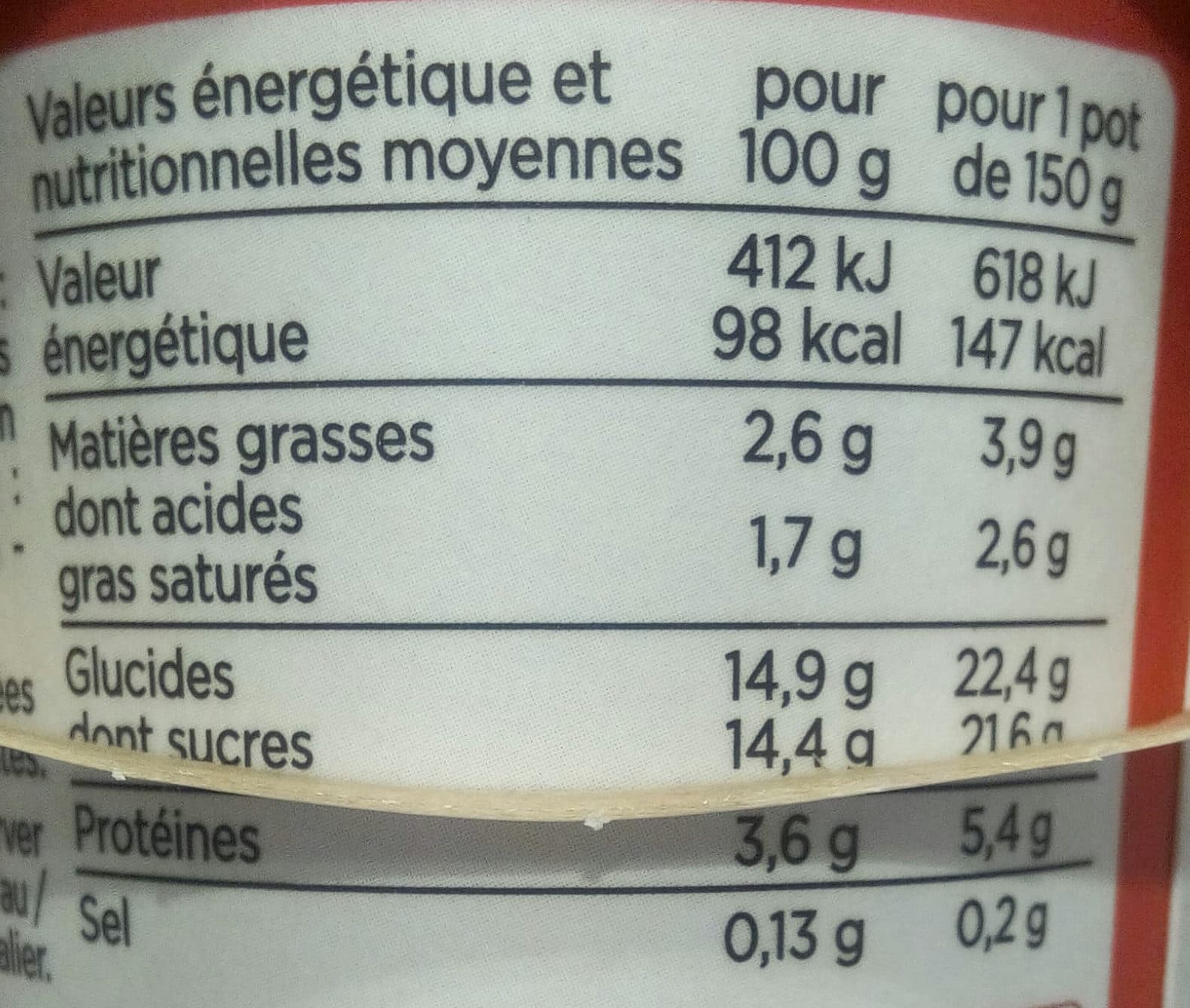 Franprix YAOURT CERISES packshot