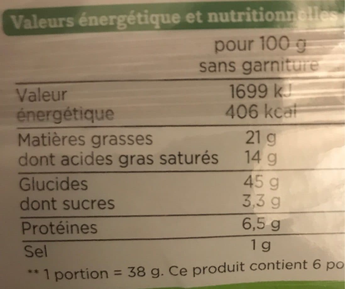 Franprix pate feuilletee pur beurre bio packshot