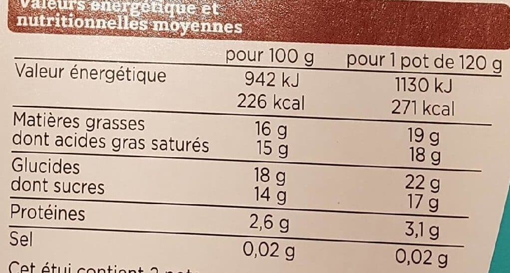 Franprix Dessert végétal au lait de Coco Chocolat packshot