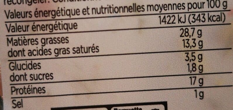 Franprix Billes de chèvre au saumon packshot