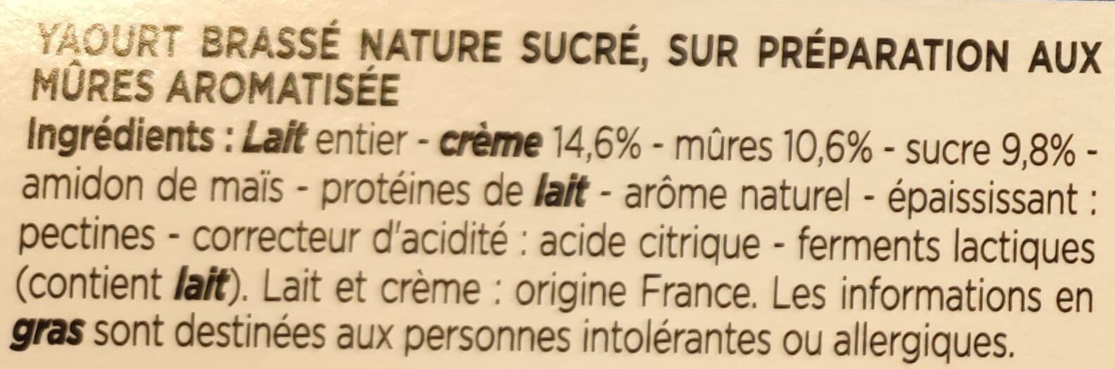 Franprix Yaourt à la grecque mûre packshot
