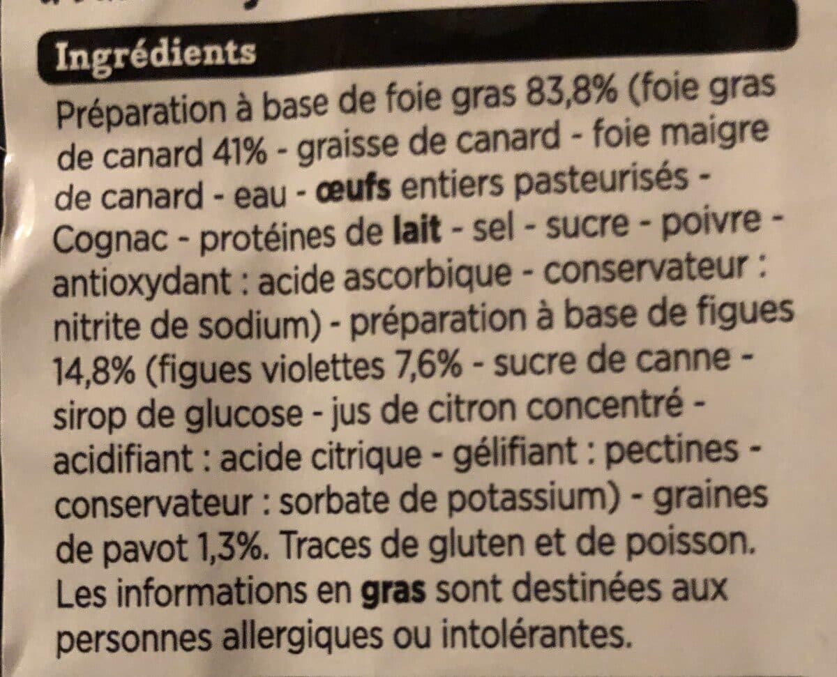 Franprix Billes 41% foie gras fourrées de figue packshot