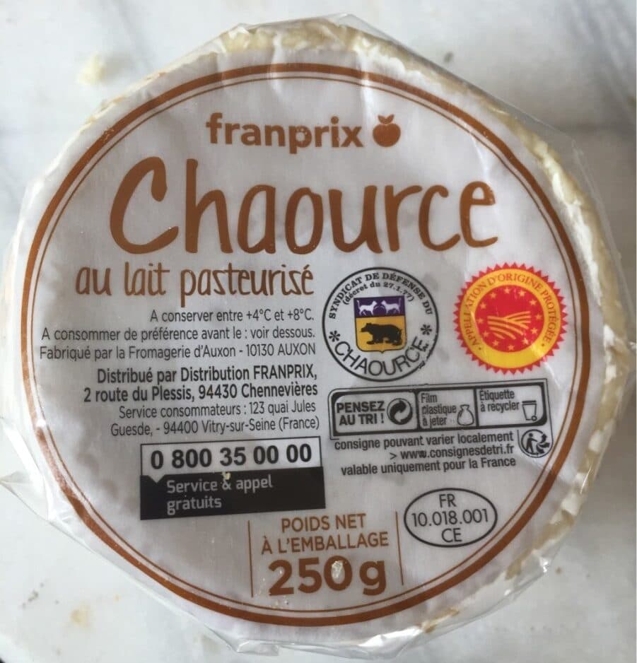 Franprix Chaource packshot