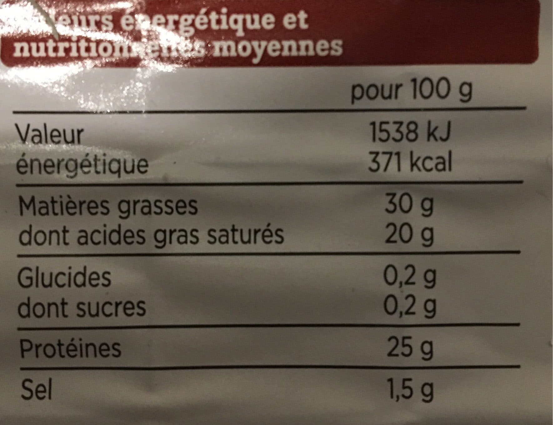 Franprix Raclette de Savoie au lait cru packshot