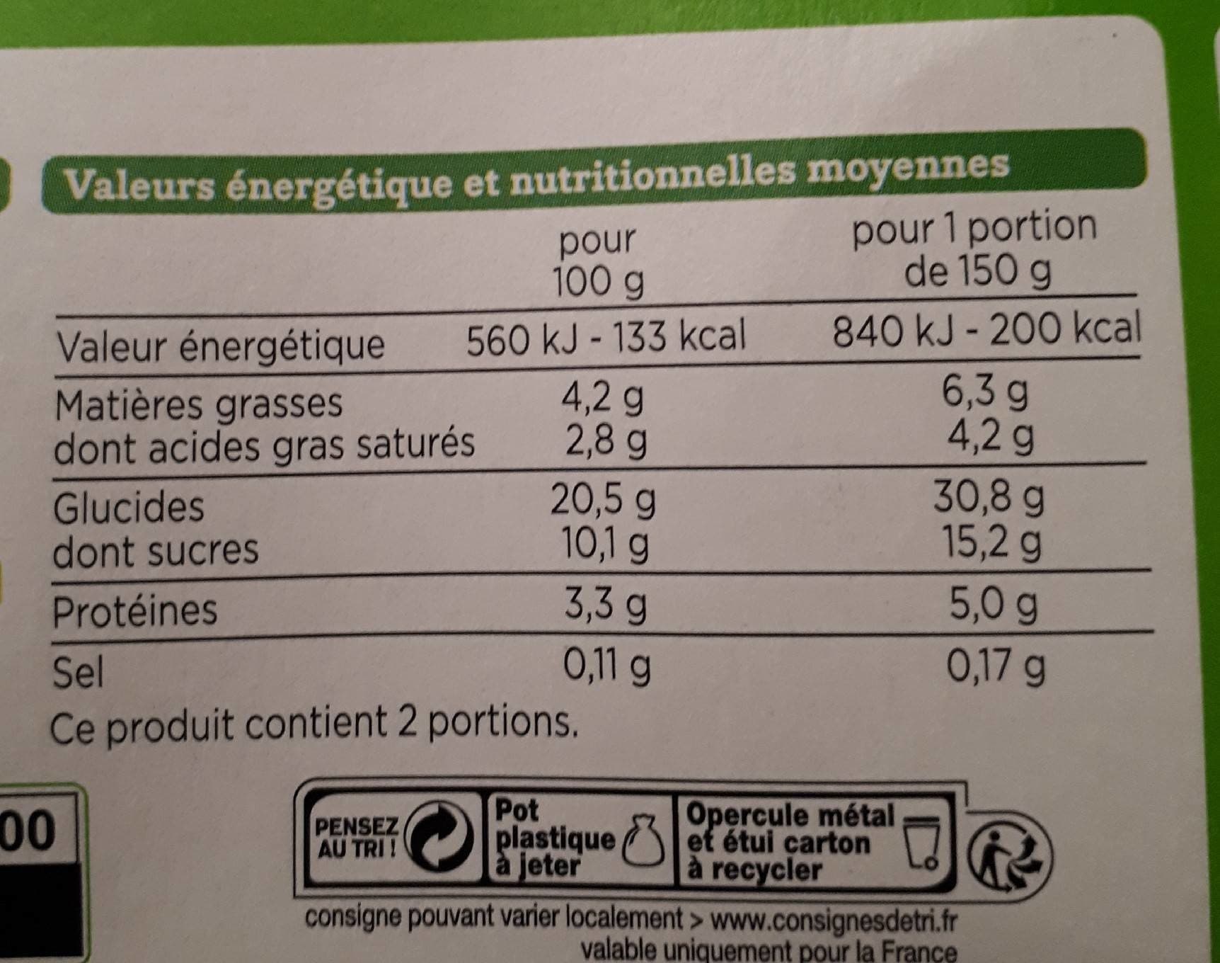 Franprix Riz au Lait Bio packshot