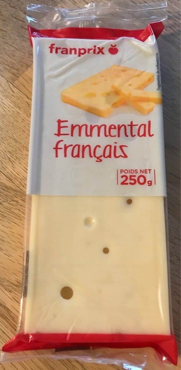 Franprix Emmental Français packshot