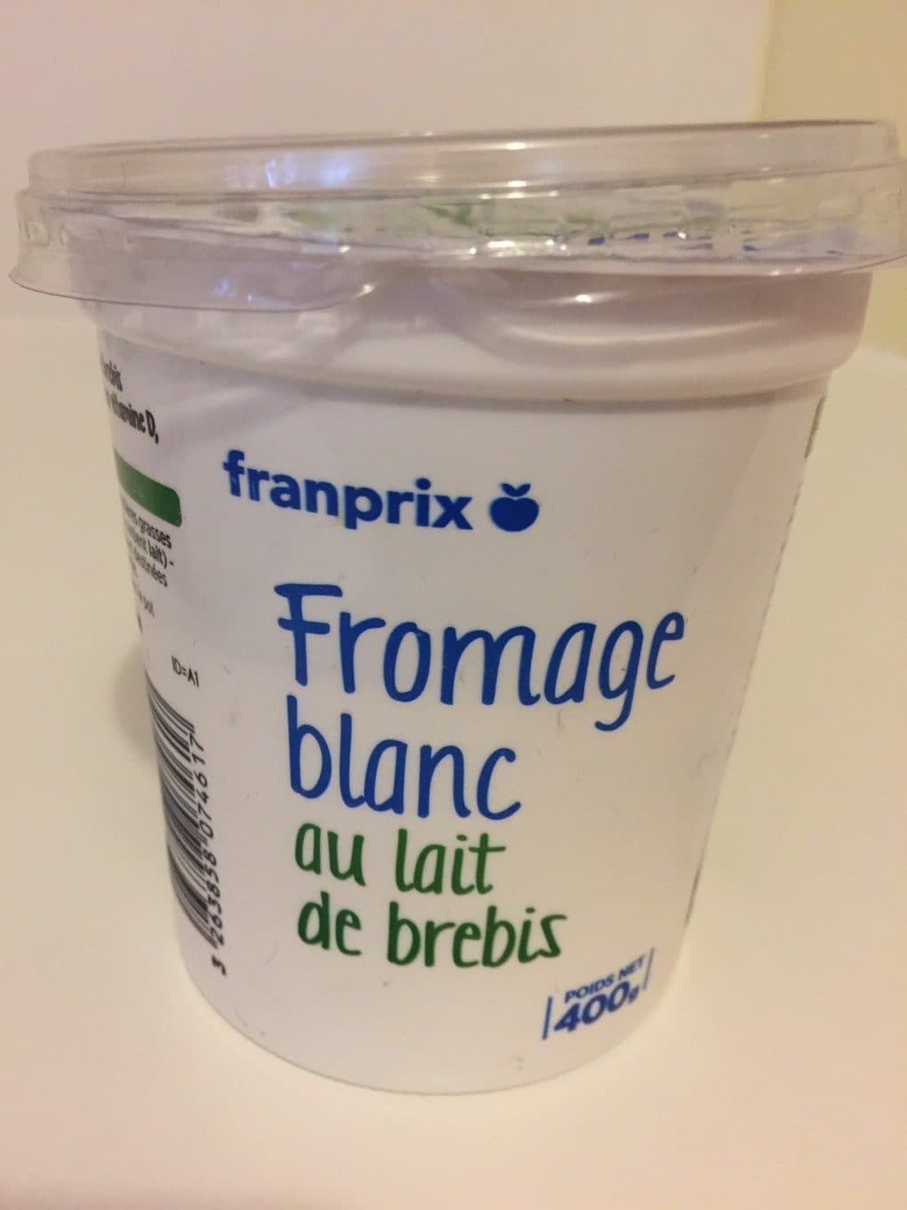 Franprix Fromage blanc au lait de brebis packshot