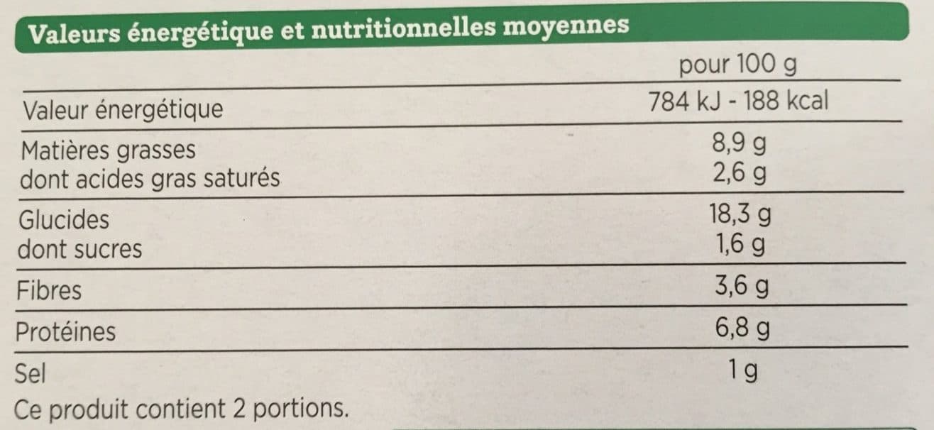 Franprix Galettes Boulgour et Lentilles Corail packshot
