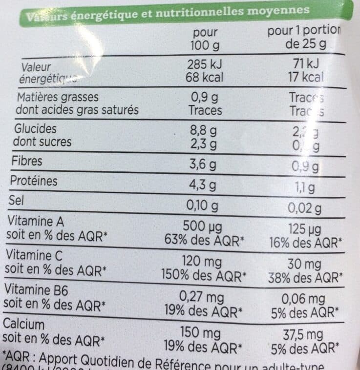 Franprix Kale jeunes pousses packshot