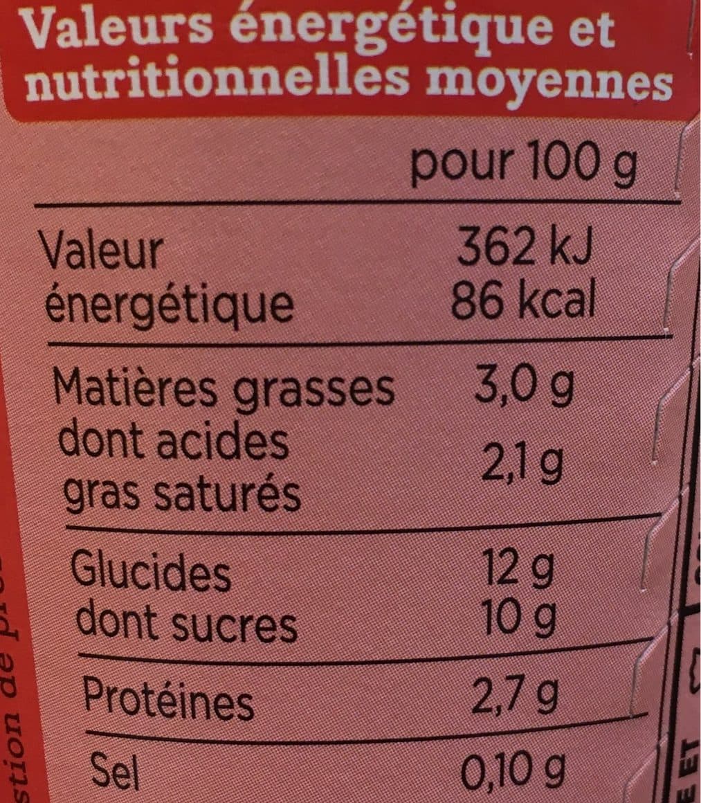 Franprix Yaourt a boire packshot