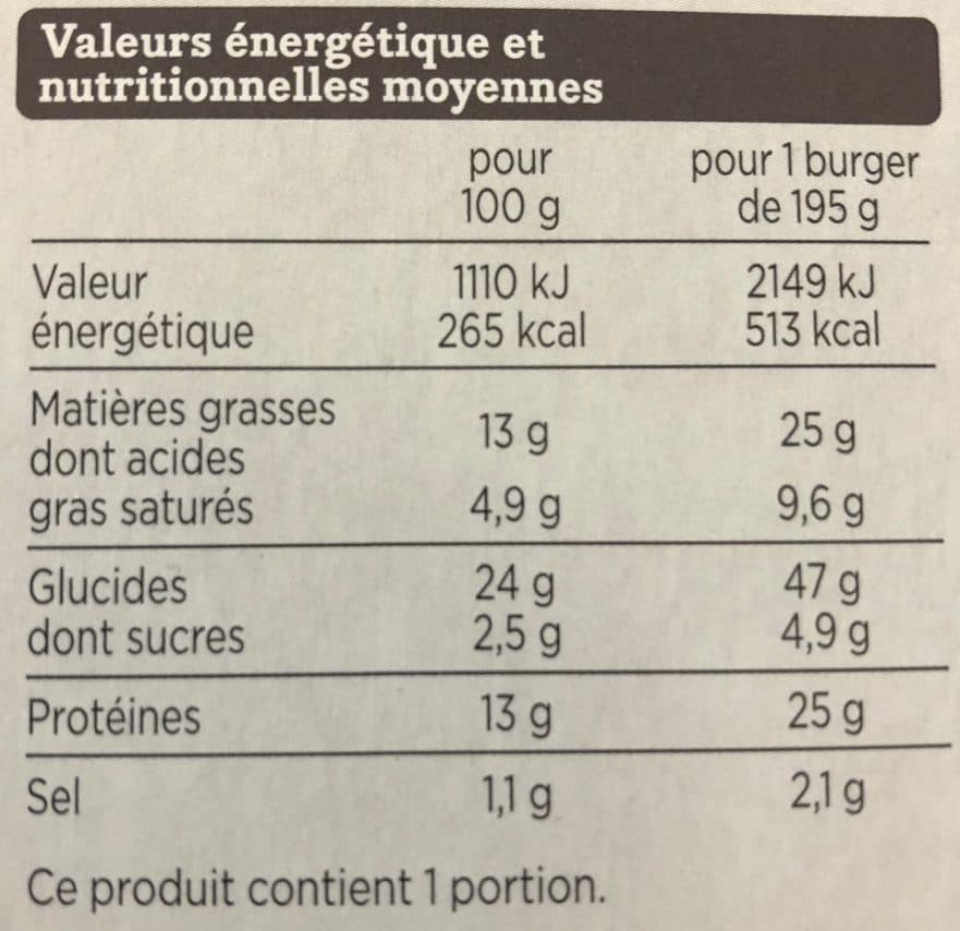 Franprix Burger charolais packshot