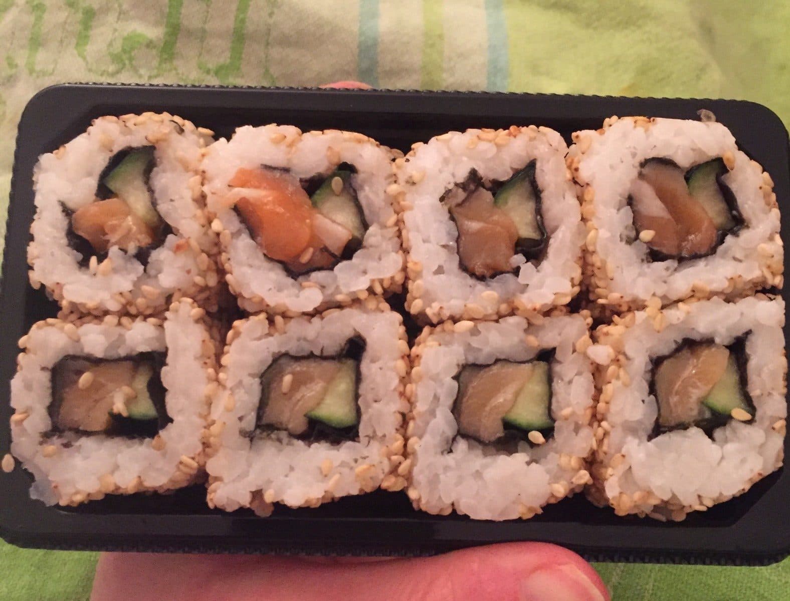 Open Food Facts California rolls saumon packshot