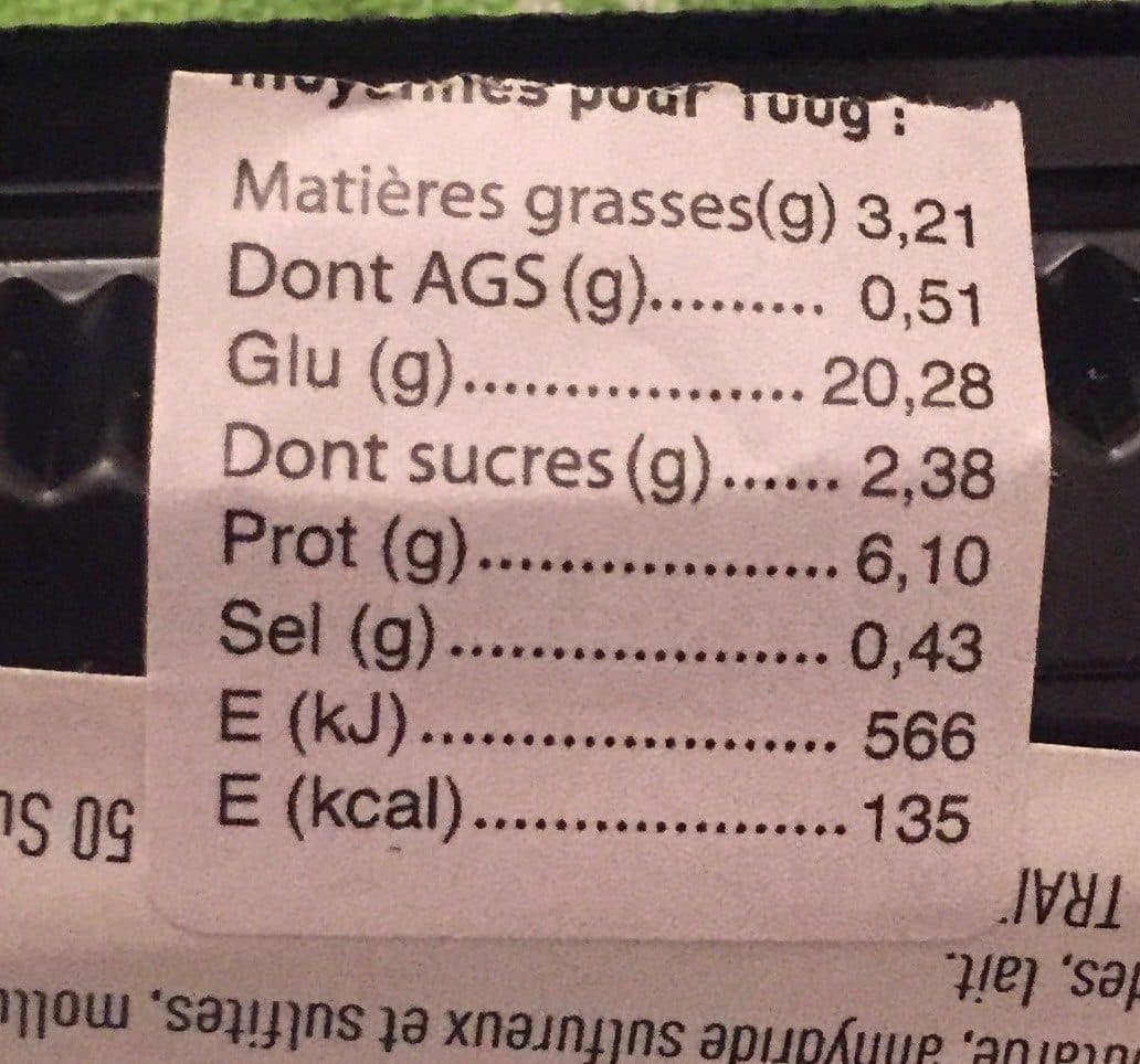 Open Food Facts California rolls saumon packshot