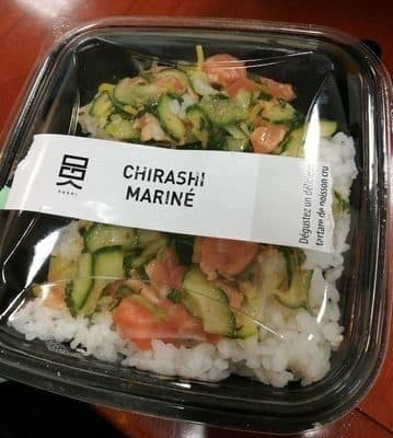 Sushi Go Chirashi mariné packshot