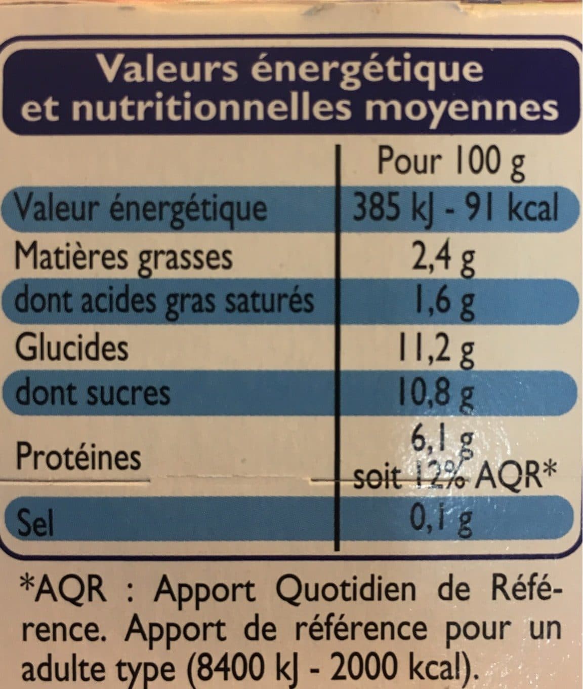 Leader Price Pause dessert fraise packshot