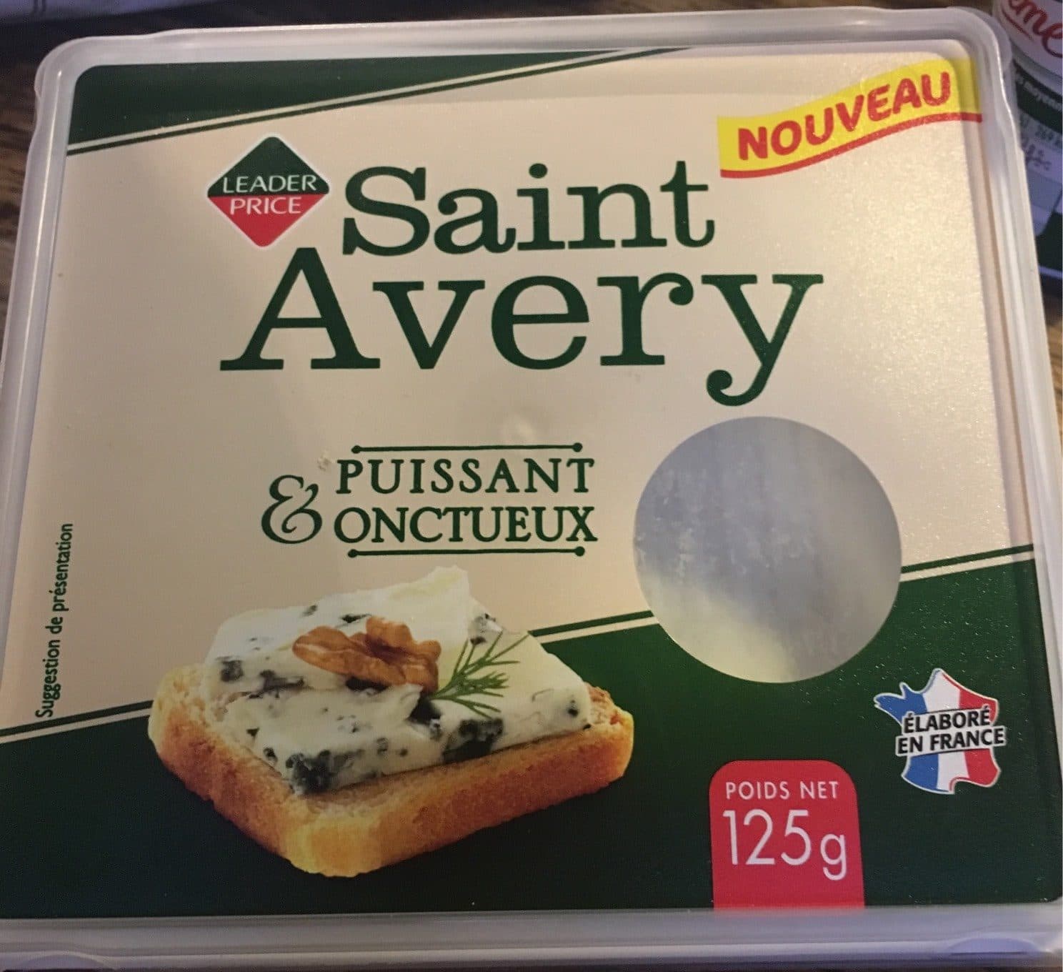 Leader Price Saint Avery Puissant & Onctueux packshot