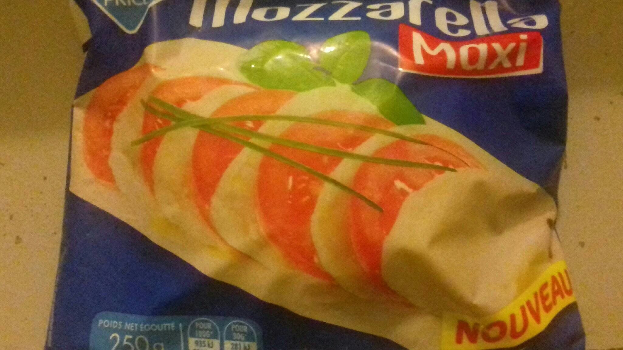 Leader Price Mozarella Maxi packshot