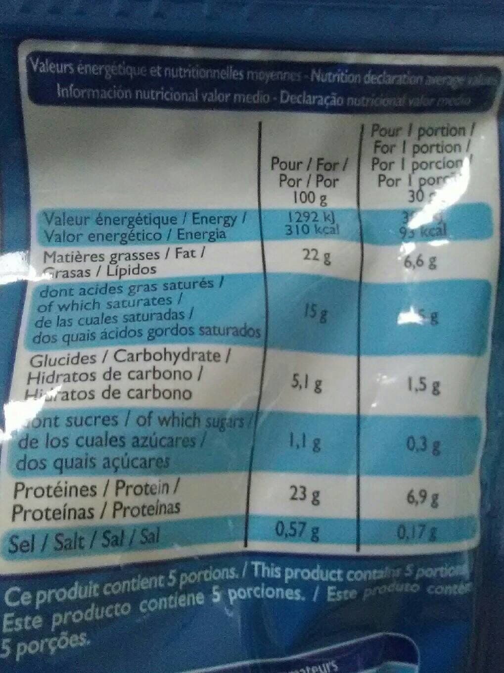 Leader Price Mozzarella Râpée packshot