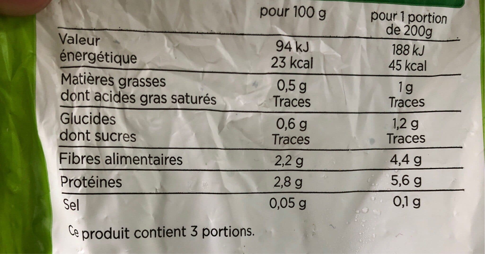 Franprix Bio epinards en branche bio packshot