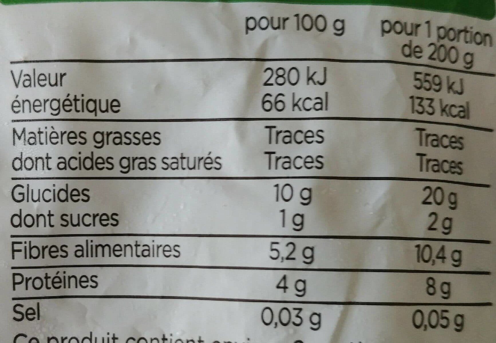 Franprix petit pois bio packshot