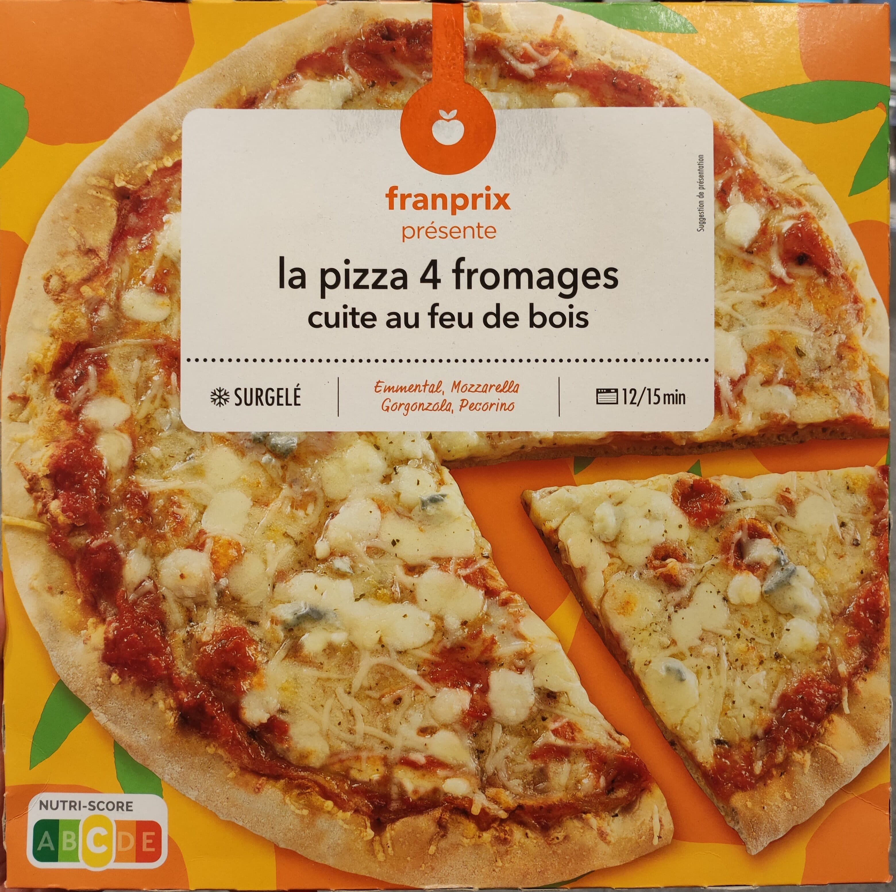 Franprix La Pizza 4 fromages packshot