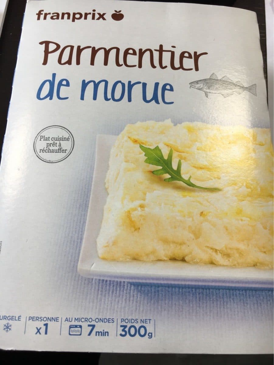 Franprix Brandade de Morue packshot