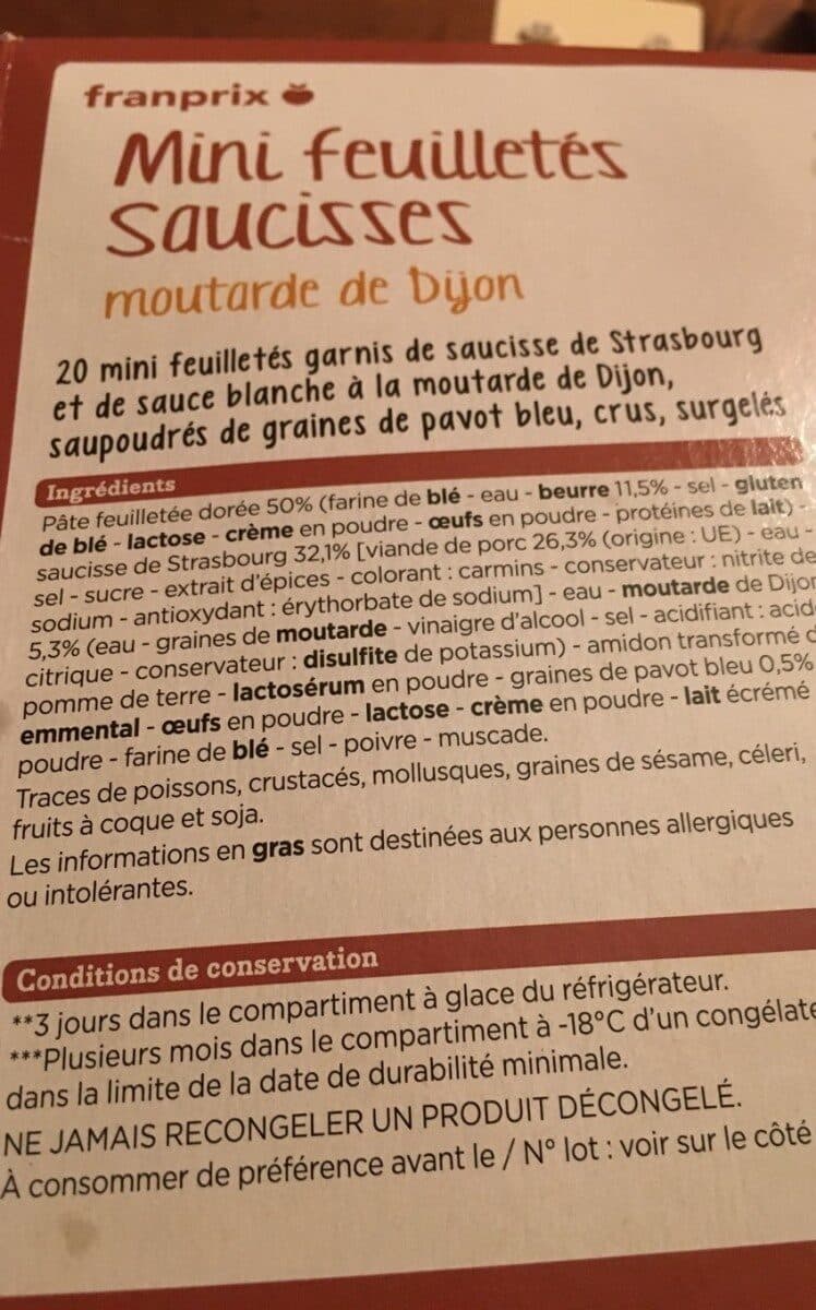 Franprix Mini feuilletés packshot