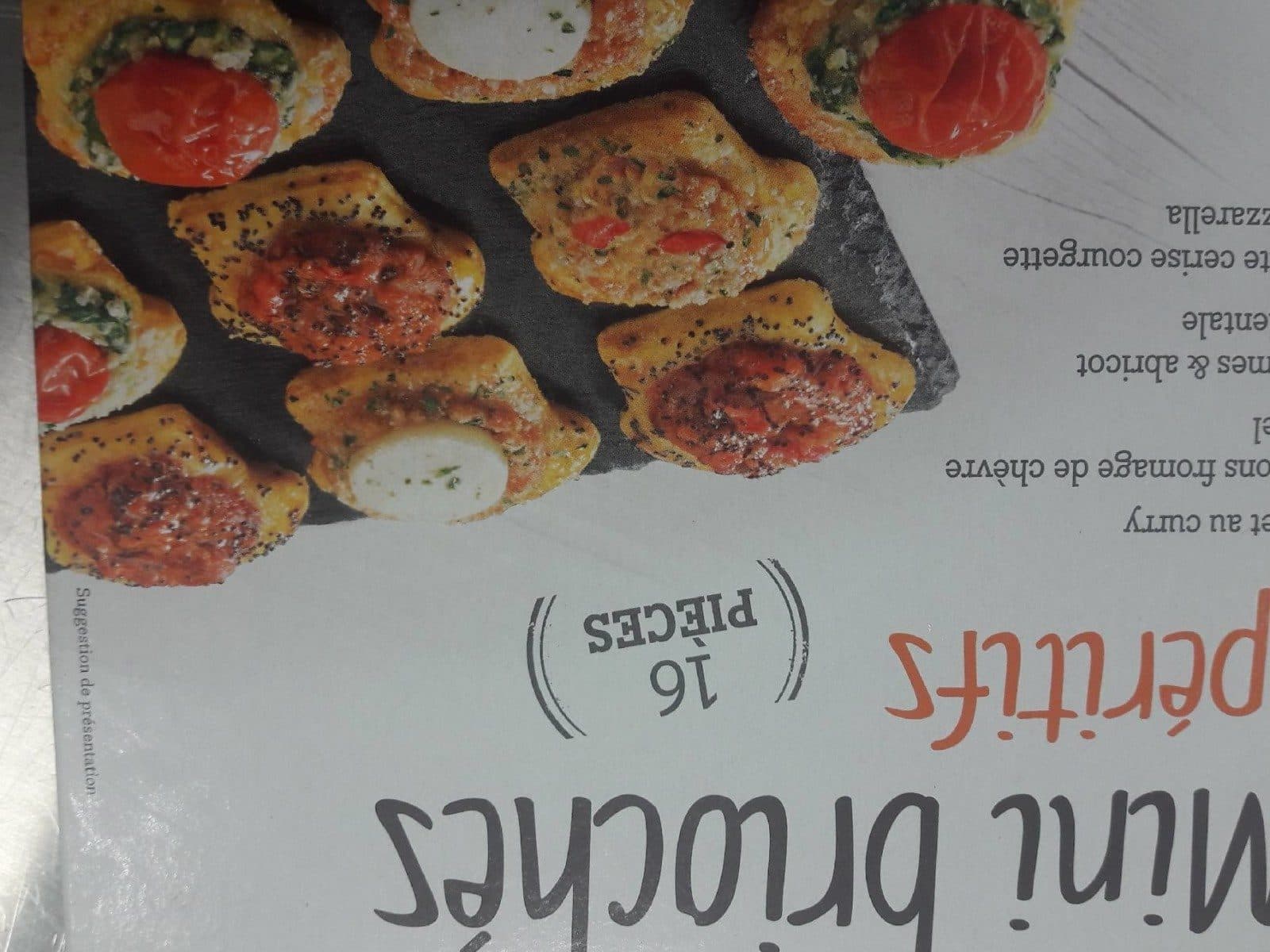 Franprix MINI BRIOCHES APÉRITIFS 16 PIÈCES packshot